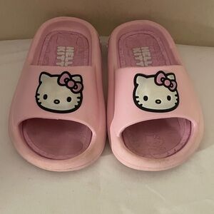 Hello Kitty Pink Kids Slippers